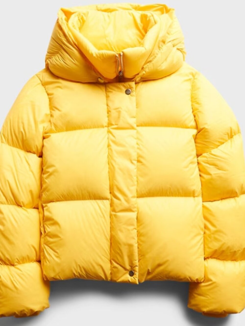 NWT Banana Republic Yellow Down Puffer Jacket - Size S